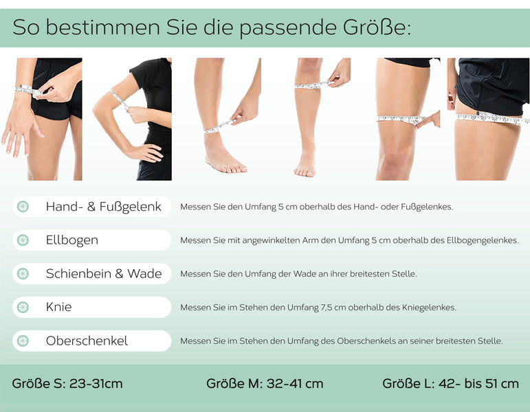 Deine richtige Größe finden